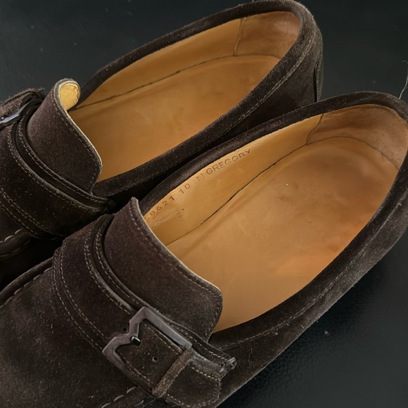 Bruno Magli Gregory Brown Suede Loafer - Picture 4 of 10